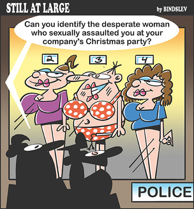 Christmas party - police lineup